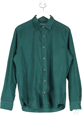 Beaufort & Blake Green Stroud Cord Shirt UK M