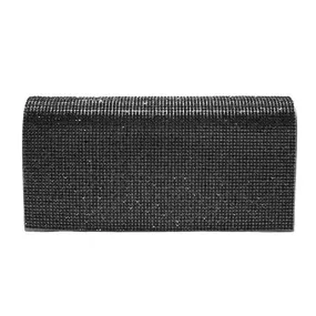 Bling Solid Evening Clutch Crossbody Bag