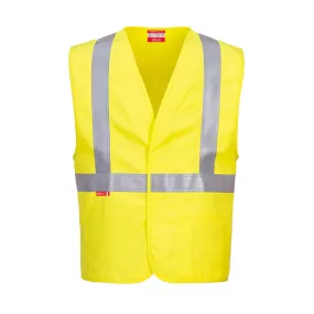 Class 2 Portwest NFPA 2112 Woven Vest Yellow