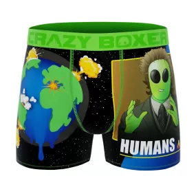 CRAZYBOXER Meme Human Men's Boxer Briefs