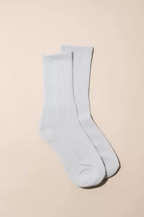 Evie Cotton Blend Crew Socks