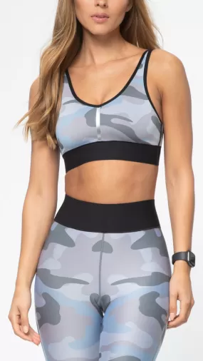 Field Camo Nova Bra - Blue