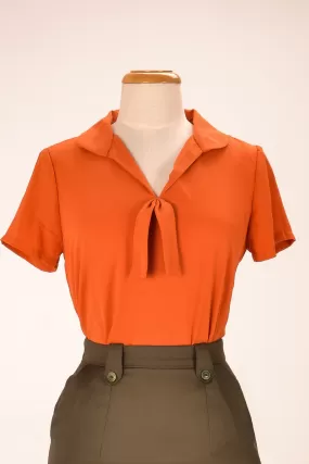 Gloria Brick Blouse