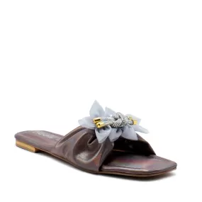 Grey Formal Slipper L00350020