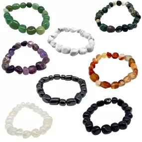 Large Tumbled Bracelets