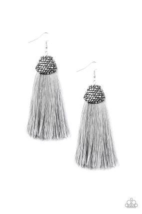 Razzle Riot Silver-Earrings