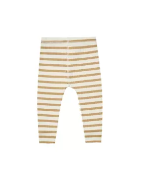 Ribbed Legging – Honey Stripe