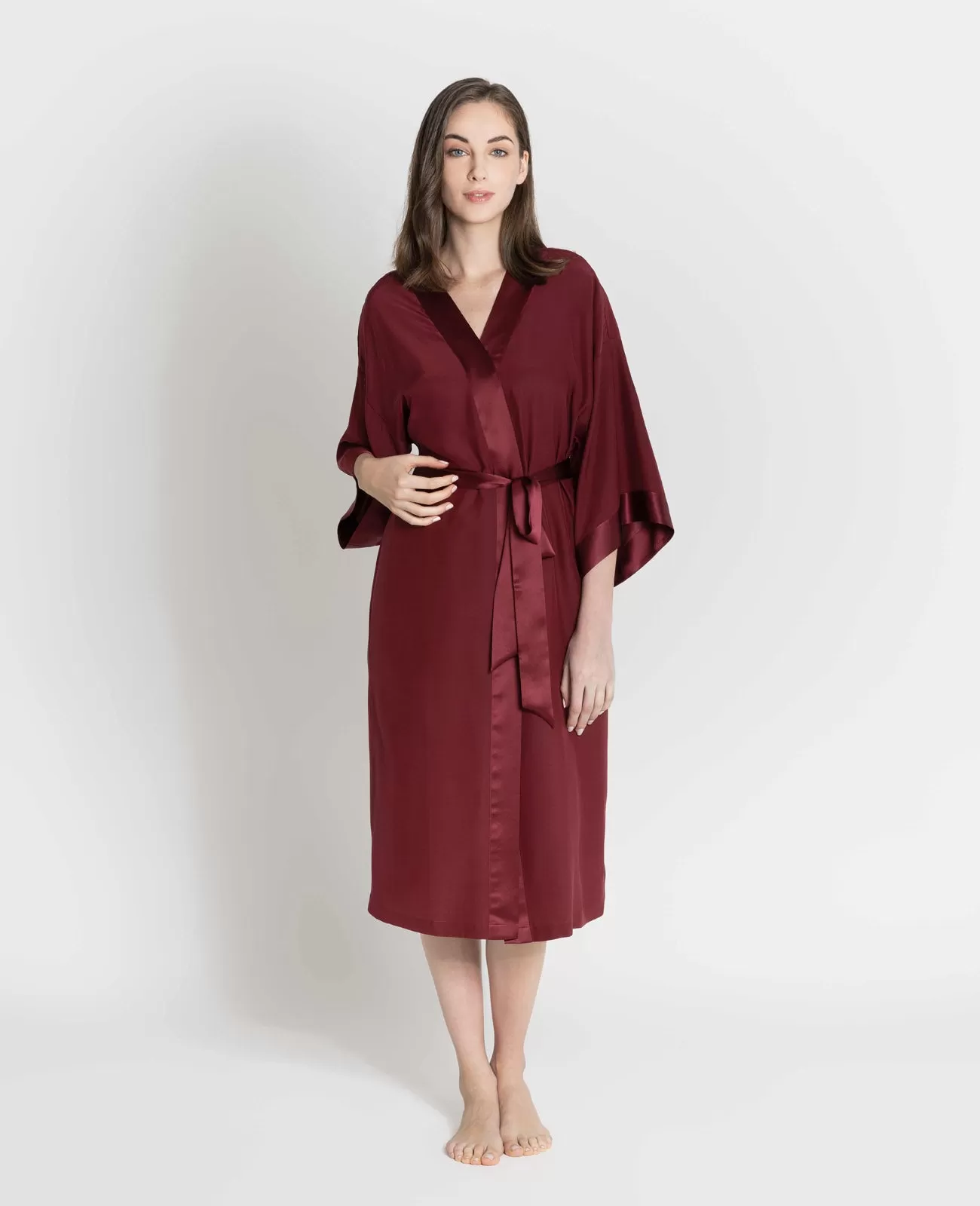 Silk Pyjamas Robe