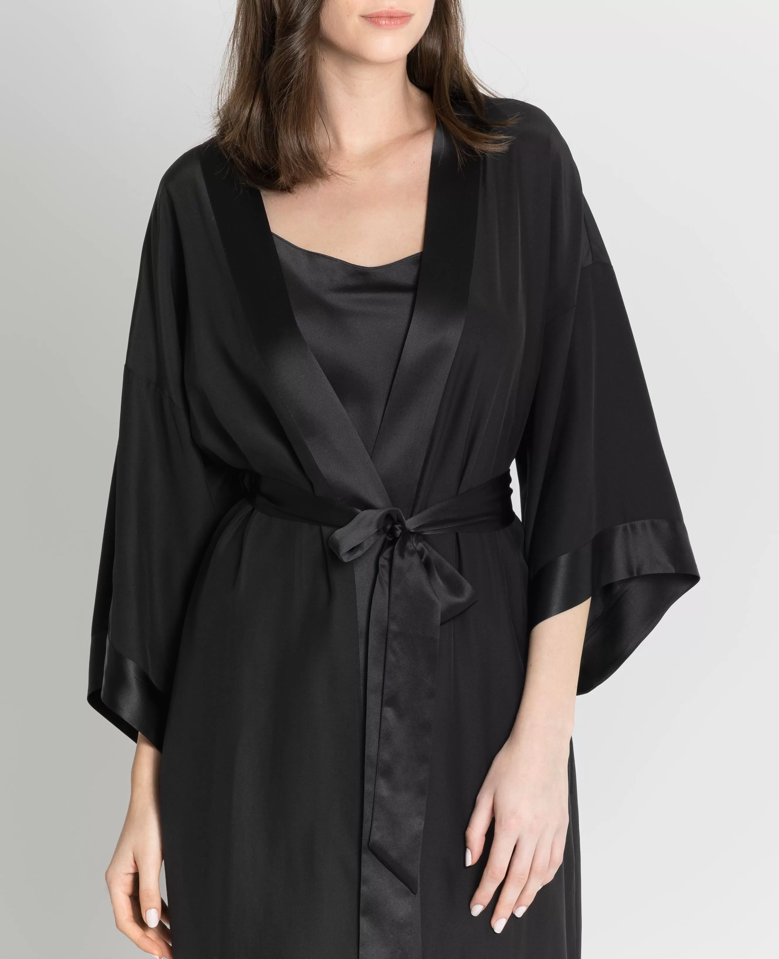 Silk Pyjamas Robe