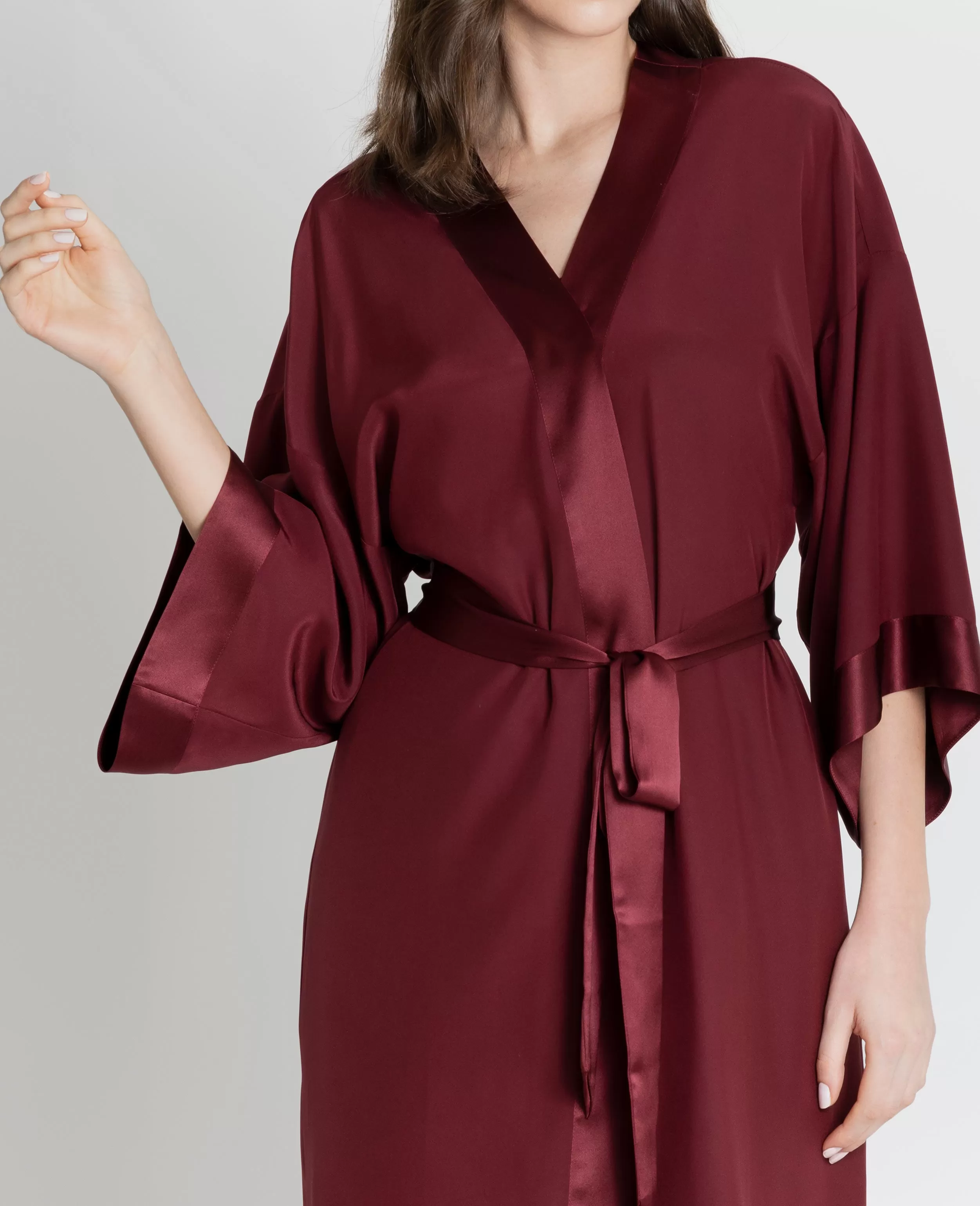 Silk Pyjamas Robe