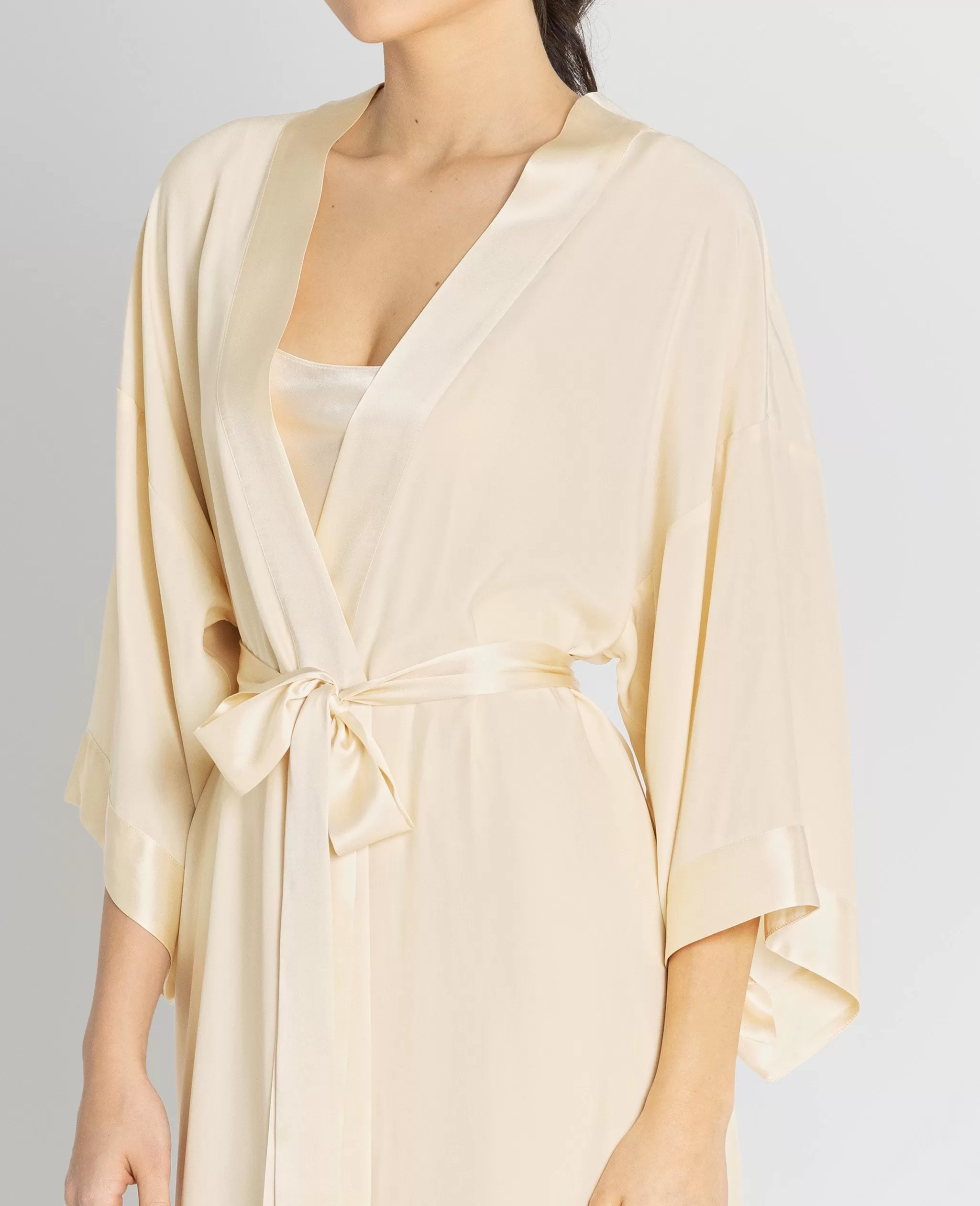 Silk Pyjamas Robe