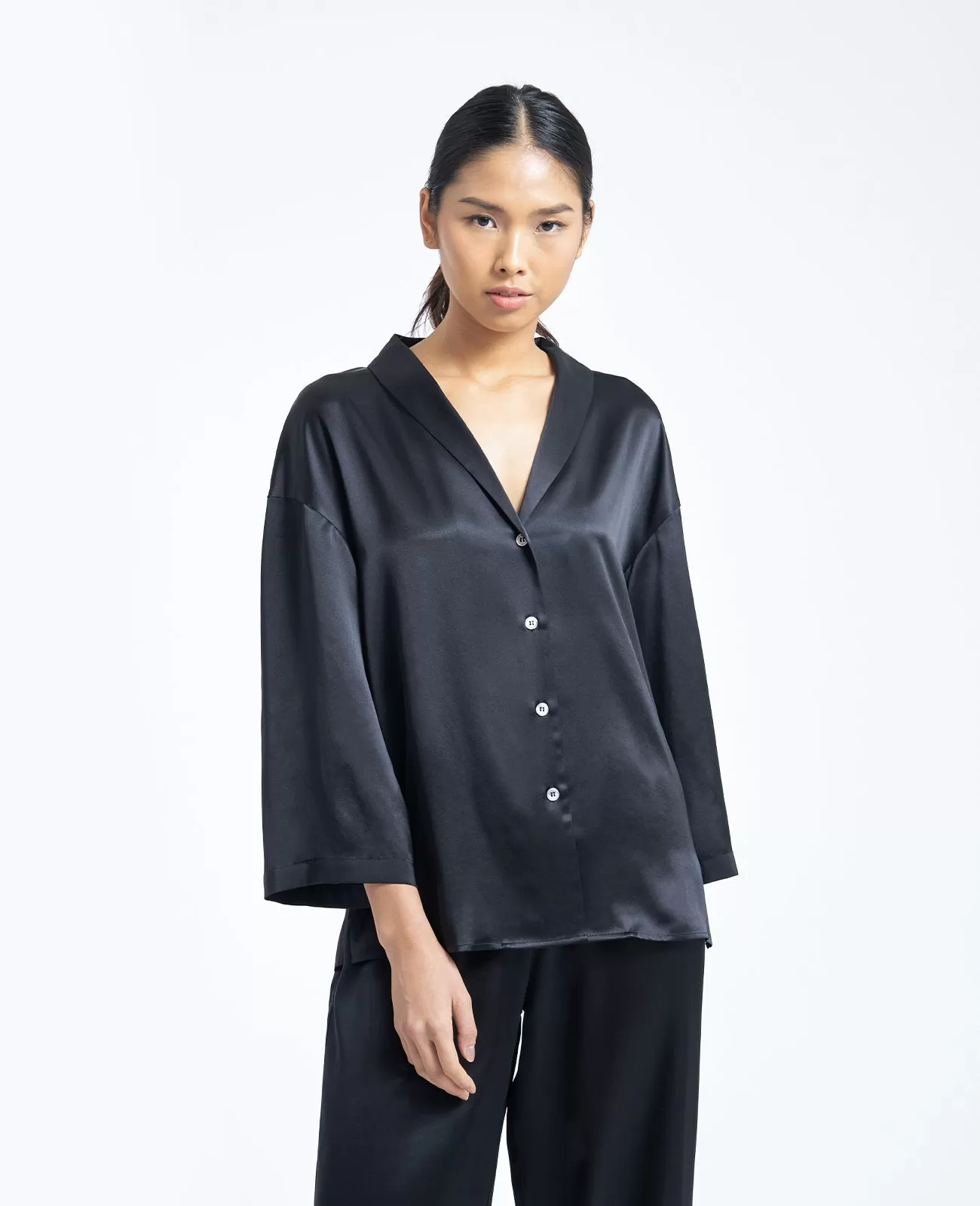 Silk Pyjamas Shirt