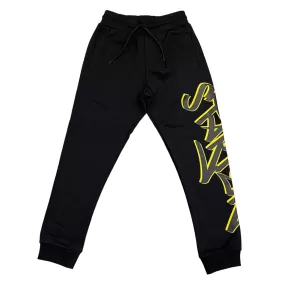 Starter Boys' fleece sports trousers 1120 UB ST black