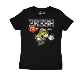 Womens Lightning 4 Shirt - Fresh Fours - Black