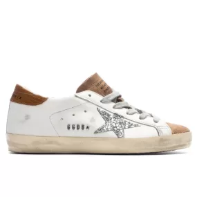 Women's Super-Star Sneakers - White/Tobacco/Silver